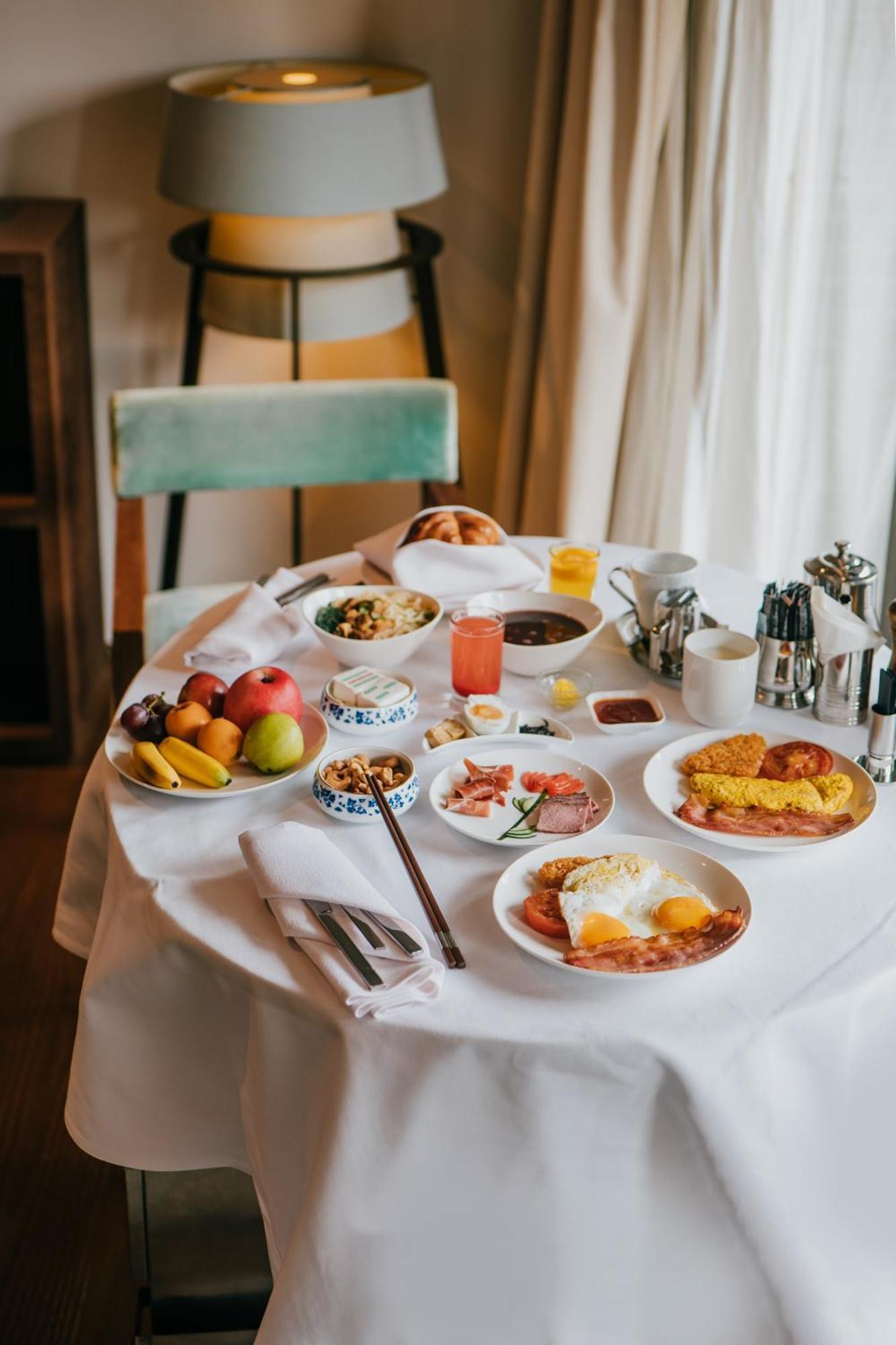 Guanyin Yiyuntai Hotel Thành Đô Ngoại thất bức ảnh